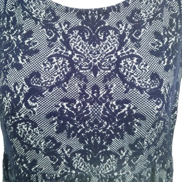Thyme Maternity Summer Dress, Dark Blue, XS - Picture 6 of 8